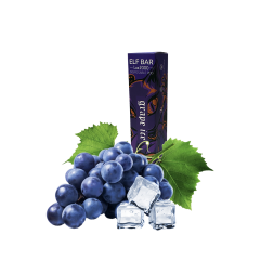 Elf Bar LUX 2000 Grape Ice (Виноград Айс) Одноразовый POD