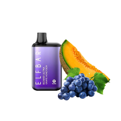 Elf Bar ULTRA BС5000 Grape Honedew (Виноград Дыня) Одноразовый POD