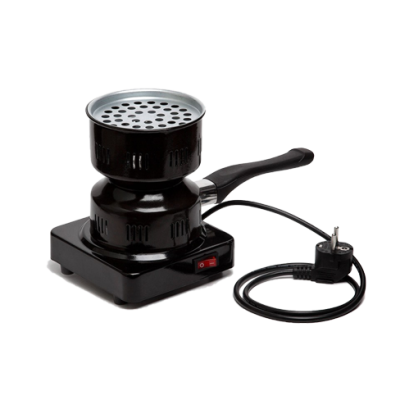 Електроплита, електропіч для вугілля Hot Plate 550W (Чорний)