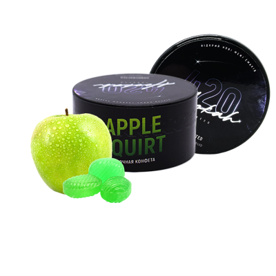 Табак 420 Apple Squirt (Яблочные Конфеты, 40 г)