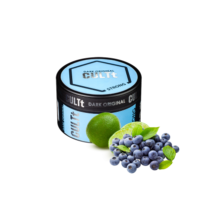 Табак CULTt Strong DS10 Lime blueberry (Лайм Черника, 100 г)