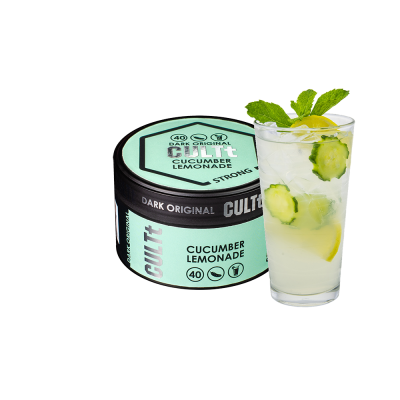 Тютюн CULTt Strong DS40 Cucumber lemonade (Огірковий Лимонад, 100 г)