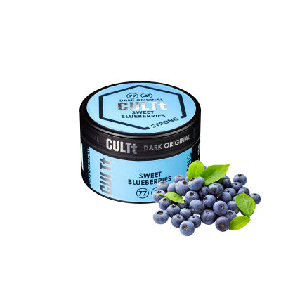 Тютюн CULTt Strong DS77 Sweet blueberries (Чорниця, 100 г)