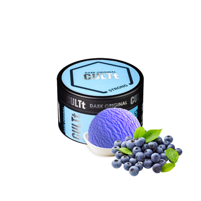 Тютюн CULTt Strong DS106 blue ice cream (Чорничне Морозиво, 100 г)