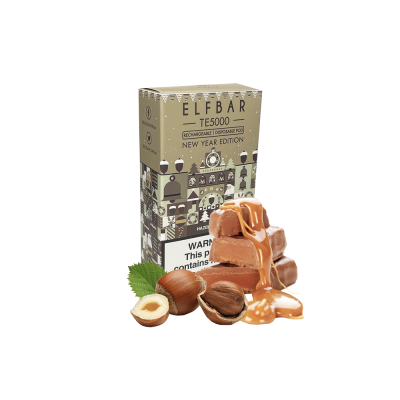 Elf Bar Christmas Edition TE5000 Hazel Toffee (Хейзел Тоффі) Одноразовий POD