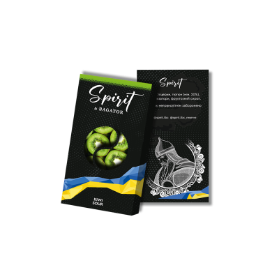 Тютюн Spirit Bagator Kiwi Sour (Кислий ківі, 40 г)