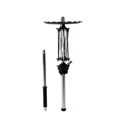 Кальян Trumpet Hookah Rider Black White (чорно-білий, базовий комплект)