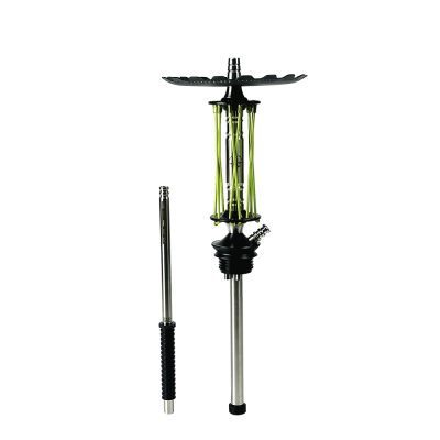 Кальян Trumpet Hookah Rider Green Neon (зелёный, базовый комплект)