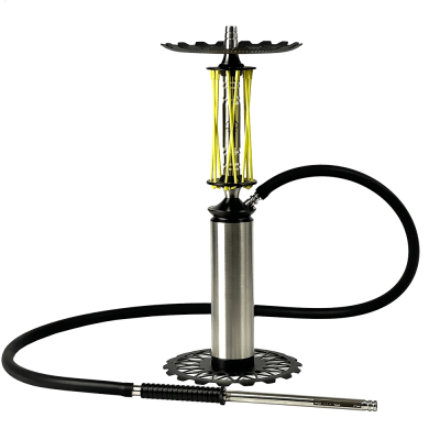 Кальян Trumpet Hookah Rider Still Yellow (жовтий, повний комплект)