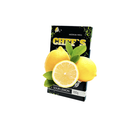 Тютюн Chefs Sour Lemon (Кислий Лимон, 100 г)