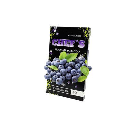 Табак Chefs Sour Blueberry (Кислая Черника, 100 г)