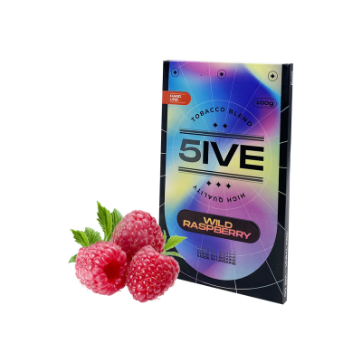 Тютюн 5ive hard line Wild raspberry (Дика малина, 100 г)