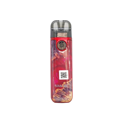 Smok Novo 4 Mini 900 Red Stabilizing Wood (Червоний, з картриджем) Багаторазовий POD