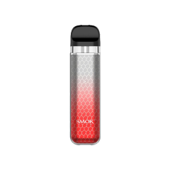 Smok Novo 2X 800 Silver Red Cobra (Сріблясто-Червоний, з картриджем) Багаторазовий POD