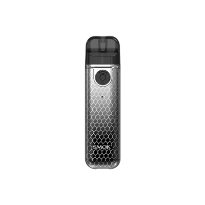 Smok Novo 4 Mini 900 Silver Black Cobra (Серебристо-Чёрный, с картриджем) Многоразовый POD