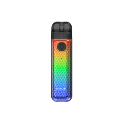 Smok Novo 4 Mini 900 Prism Rasta Green Cobra (Зелёный, с картриджем) Многоразовый POD