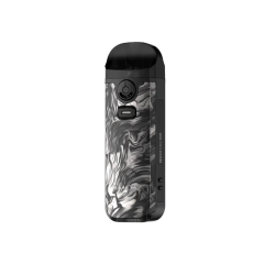 Smok Nord 4 2000 Fluid Black Grey (Сірий Чорний, з картриджем) Багаторазовий POD