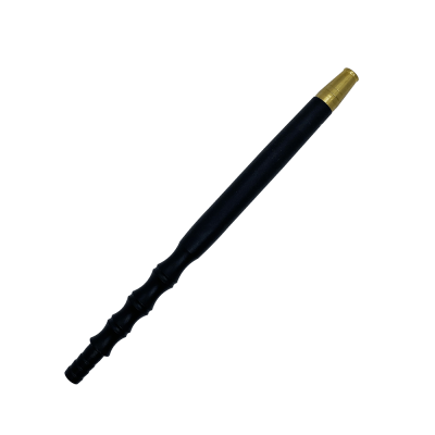 Мундштук для кальяна из алюминия Storm Black (Чёрный, Реплика) 19771 Мундштук для кальяна из алюминия Storm Black (Чёрный, Реплика)