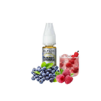 Жидкость Elfliq Blue Razz Lemonade (Блю Разз Лимонад, 10 мл)