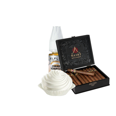 Жидкость Elfliq Cream Tobacco (Сливки Табак, 10 мл)