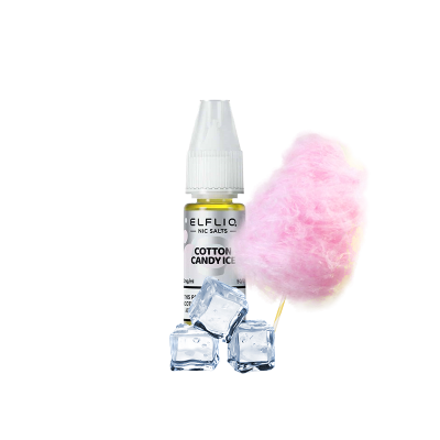 Жидкость Elfliq Cotton candy Ice (Сладкая вата Лёд, 10 мл)