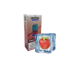 The Crystal Pro Max 10000 Strawberry Ice (Клубника Лёд) Одноразовый POD