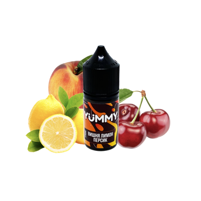 Рідина YUMMY Вишня Лимон Персик (30 мл)
