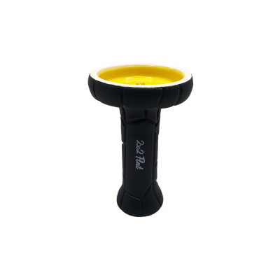 Чаша 2x2Hookah Flat Turtle Yellow (Жёлтый)