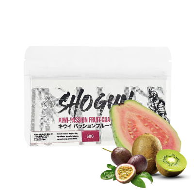 Табак Shogun Kiwi Passionfruit Guava (Киви Маракуйя Гуава, 60 г)