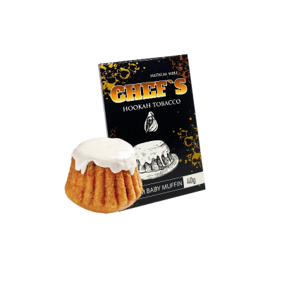 Тютюн Chefs Rum baby muffin (ромова баба, 40 г)