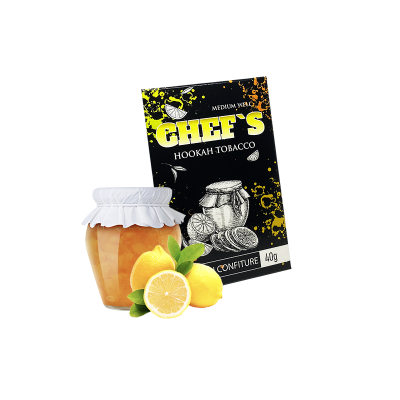 Табак Chefs Lemon confiture (вкус лимонного джема, 40 г)