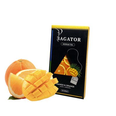 Кальянна чайна суміш Bagator Hookah Tea Mango Orange (Манго Апельсин, 50 г)