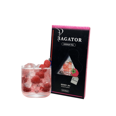Кальянная чайная смесь Bagator Hookah Tea Berry Jin (Ягодный Джин, 50 г)
