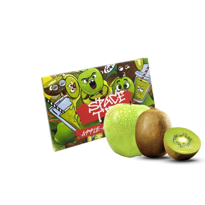 Кальянная чайная смесь Space Tea Apple kiwi smoothie (Яблоко Киви Смузи, 40 г)