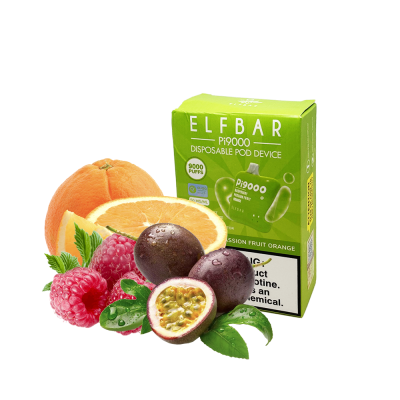 Elf Bar Pi9000 Raspberry passion fruit orange (Малина Маракуя Апельсин) Одноразовий POD 20285 Elf Bar Pi9000 Raspberry passion fruit orange (Малина Маракуя Апельсин) Одноразовий POD