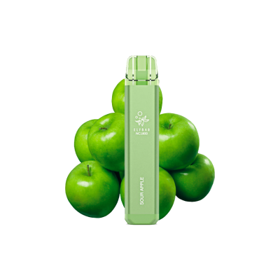 Elf Bar NC1800 Sour Apple (Кислое Яблоко) Одноразовый POD