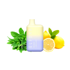 Elf Bar ВС4000 Lemon Mint (Лимон Мята) Одноразовый POD
