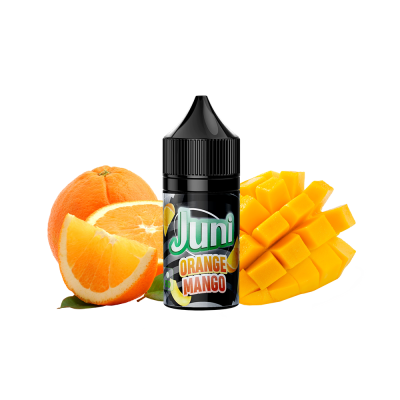 Жидкость Juni Silver Ice Orange Mango (Апельсин Манго, 50 мг, 30 мл)
