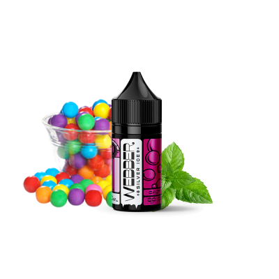 Жидкость Webber Silver Ice Mint Bubble Gum (Мятная Жвачка, 50 мг, 30 мл)