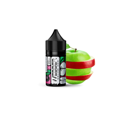Жидкость Webber Silver Ice Double Apple (Двойное Яблоко, 50 мг, 30 мл)