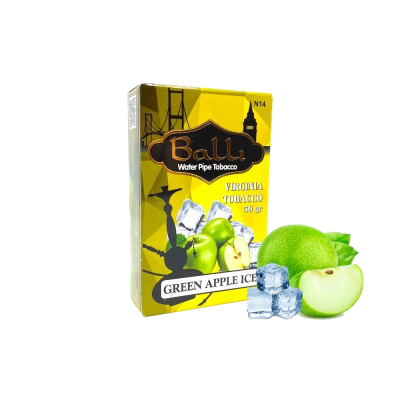 Тютюн Balli Green Apple Ice (Зелене Яблуко Лід, 50 г)