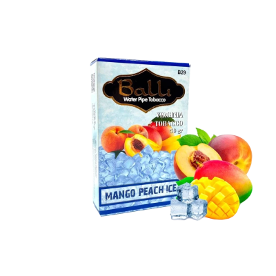 Табак Balli Mango Peach Ice (Манго Персик Лёд, 50 г)