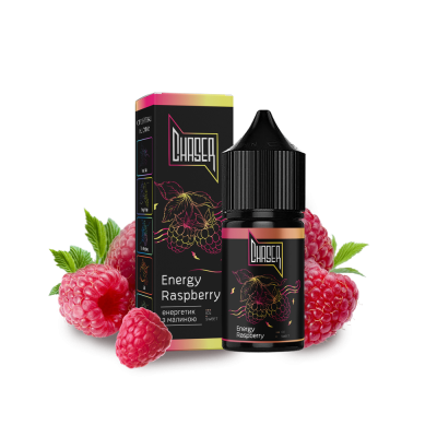 Рідина Chaser Black Energy Raspberry (Малиновий Енергетик, 50 мг, 30 мл)