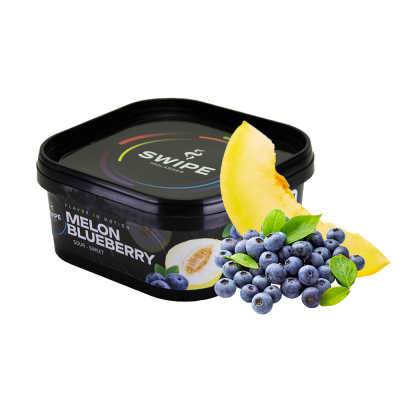 Кальянна суміш Swipe Melon Blueberry (Диня Чорниця, 250 г)