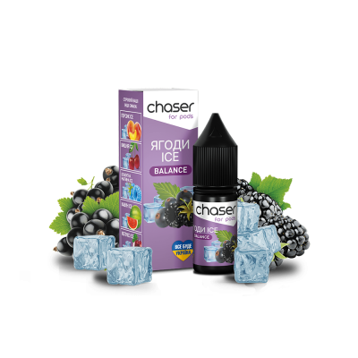 Жидкость Chaser Berries Ice Balance (Ягоды Лёд, 50 мг, 10 мл)