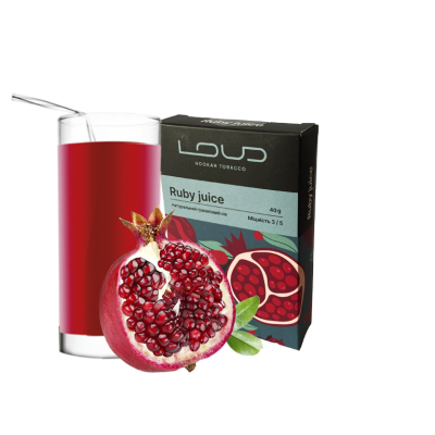 Табак Loud Ruby juice (Руби Джус, 40 г)