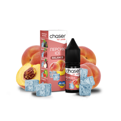 Жидкость Chaser Peach Ice Balance (Персик Лёд, 50 мг, 10 мл)