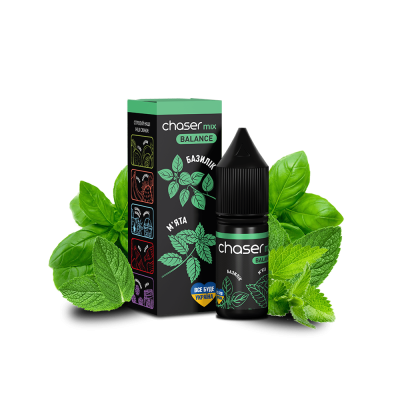 Жидкость Chaser Mix Basil Mint Balance (Базилик Мята, 50 мг, 10 мл)