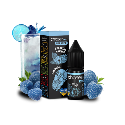 Рідина Chaser Mix Blue Raspberry Lemonade Balance (Чорниця Малина Лимонад, 50 мг, 10 мл)