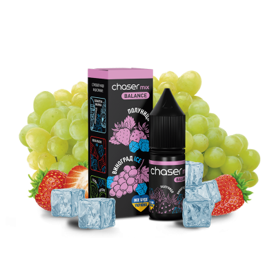 Рідина Chaser Mix Strawberry Grape Ice Balance (Ягоди Лід, 50 мг, 10 мл)